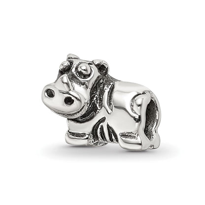 Sterlingsilber Reflections Kinder Rhino Perle