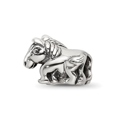 Sterlingsilber Reflections Kinder Pferd Perle