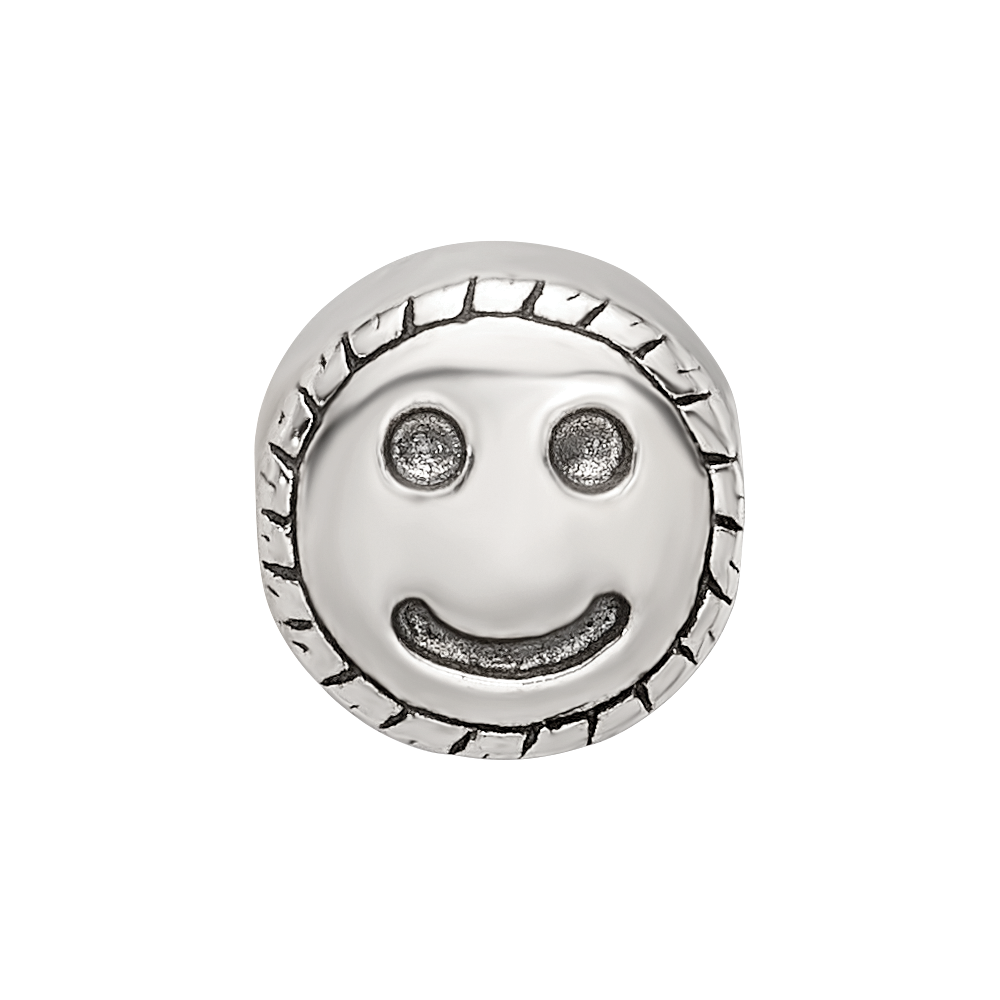 Sterlingsilber Reflections Kinder Smiley Face Perle