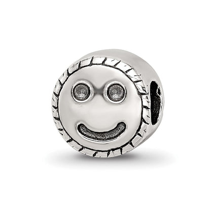 Sterlingsilber Reflections Kinder Smiley Face Perle