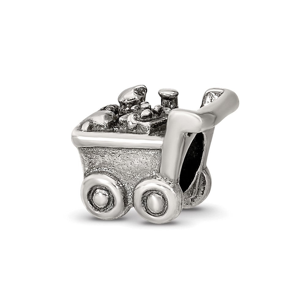 Sterlingsilber Reflections Kinder Shopping Cart Perle