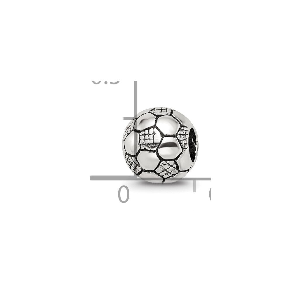 Sterlingsilber Reflections Kinder Fußball Kugel Perle