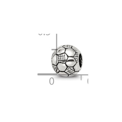 Sterlingsilber Reflections Kinder Fußball Kugel Perle