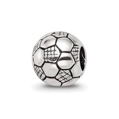 Sterlingsilber Reflections Kinder Fußball Kugel Perle