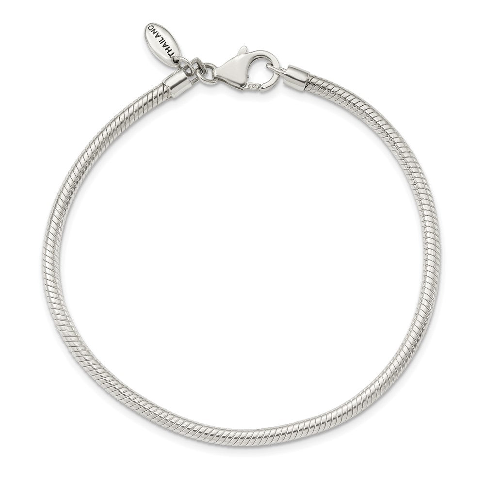 Sterlingsilber Reflections Karabinerverschluss Perle Armband