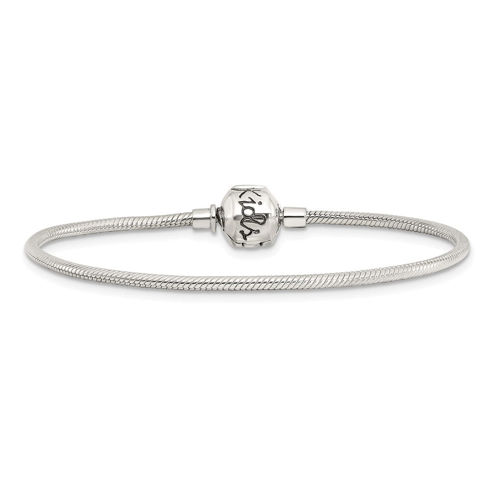 4.25 Zoll Kinder Kollektion Sterlingsilber Armband For Reflection Perlen