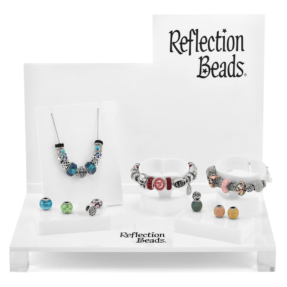 Non Metal Reflections Acrylic Schmuck Display