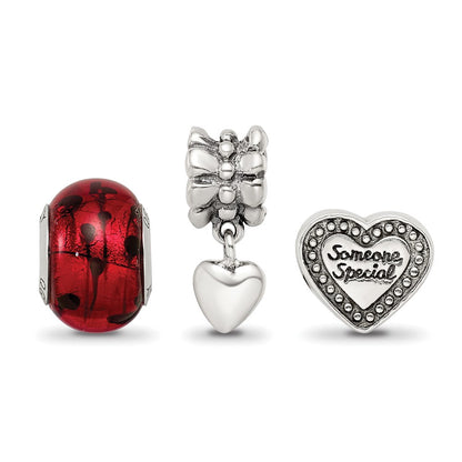 Sterlingsilber Reflections Someone Special Boxed Perle Set