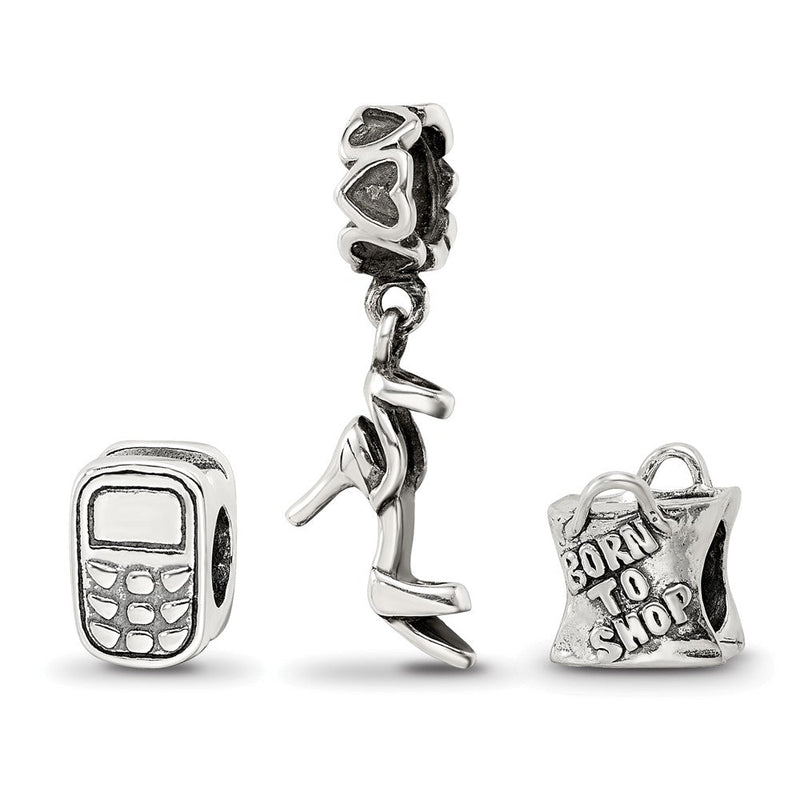 Sterlingsilber Reflections Stylish Mädchen Boxed Perle Set