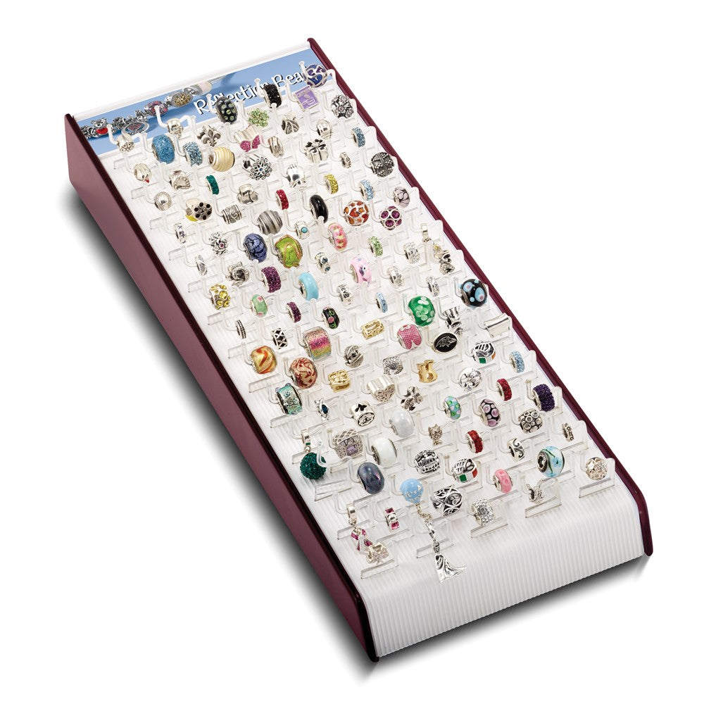 Non Metal Einfach Perle Tray Display