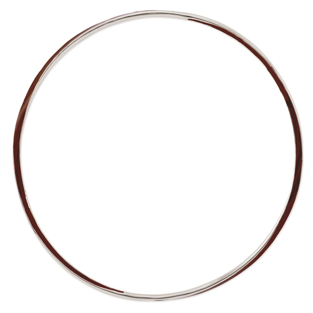 Sterlingsilber Stapelbar Expressions Gedreht Braun Emaille Armreif