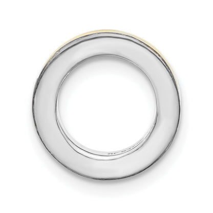 Sterlingsilber Stapelbar Expressions Gelb Emaille Perle Anhänger