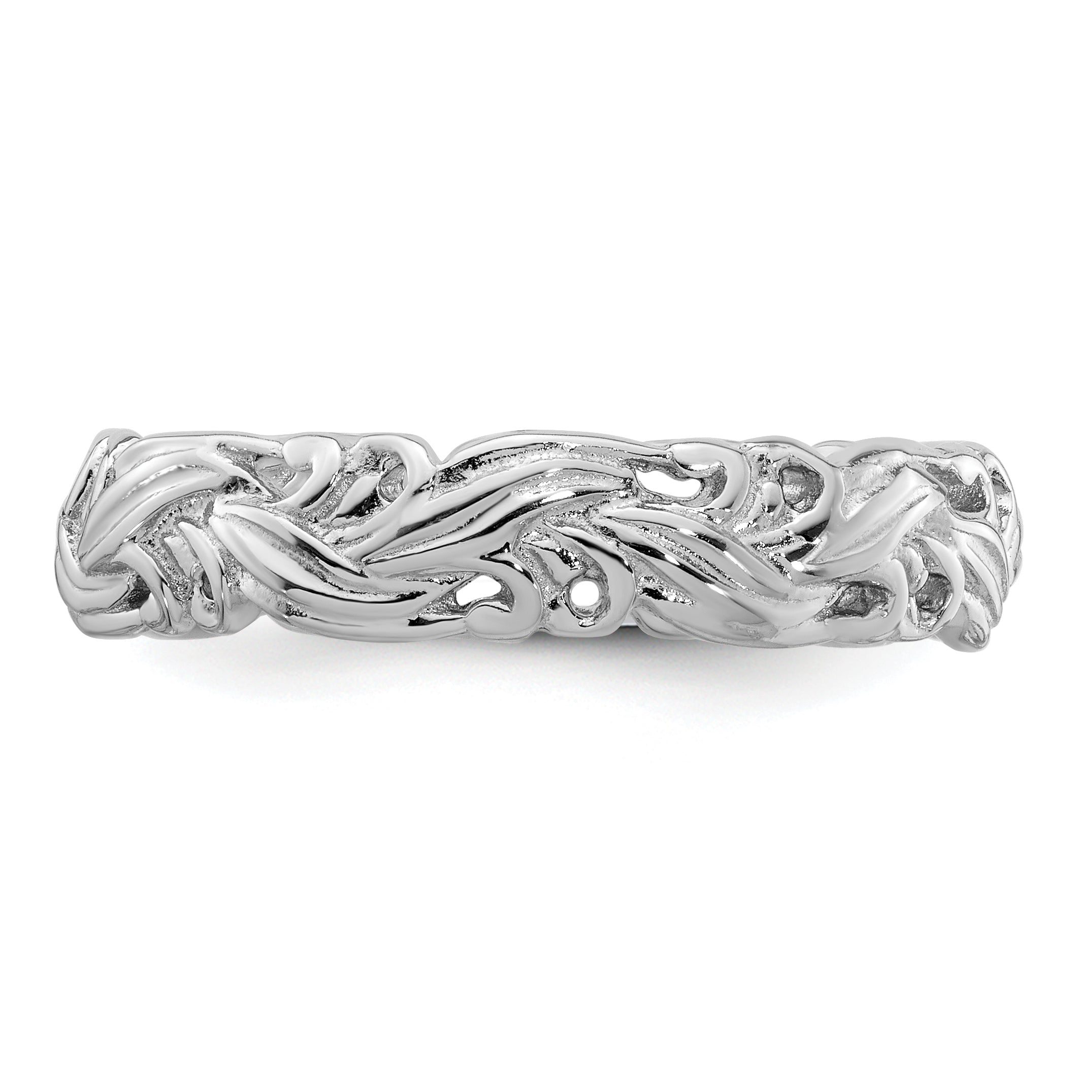 Sterlingsilber Stapelbar Expressions Poliert Ring