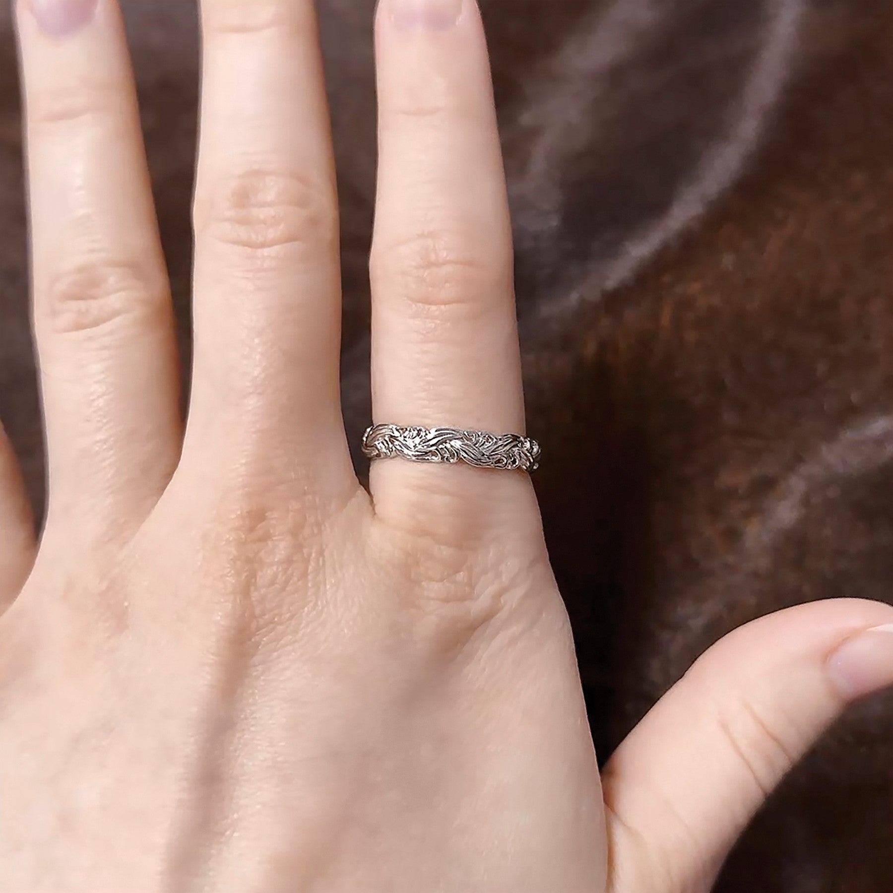 Sterlingsilber Stapelbar Expressions Poliert Ring