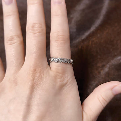 Sterlingsilber Stapelbar Expressions Poliert Ring