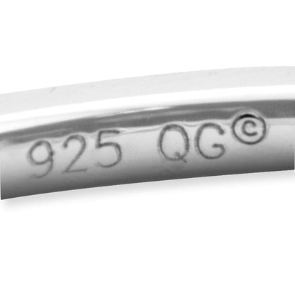 Sterlingsilber Stapelbar Expressions Braun Emailliert 1.5mm Ring