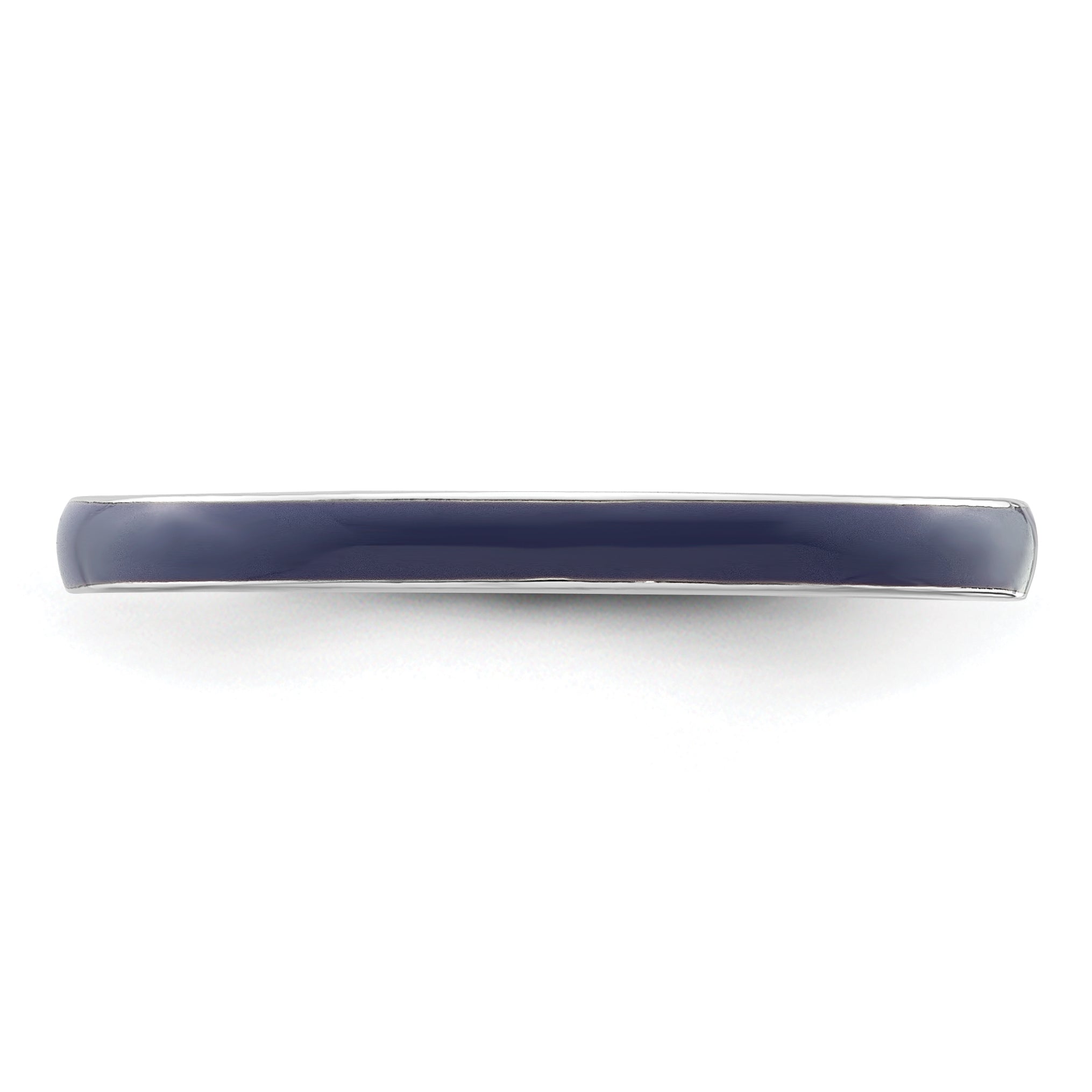 Sterlingsilber Stapelbar Expressions Lila Emailliert 2.25mm Ring