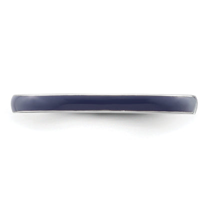Sterlingsilber Stapelbar Expressions Lila Emailliert 2.25mm Ring