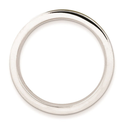 Sterlingsilber Stapelbar Expressions Braun Emailliert 3.25mm Ring