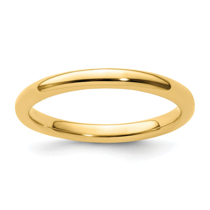 Sterlingsilber Stapelbar Expressions Vergoldet Poliert Ring