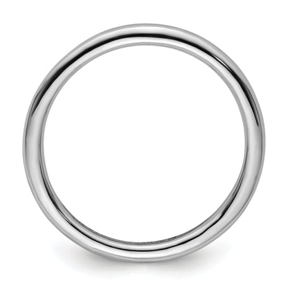 Sterlingsilber Stapelbar Expressions Rhodium Poliert Ring