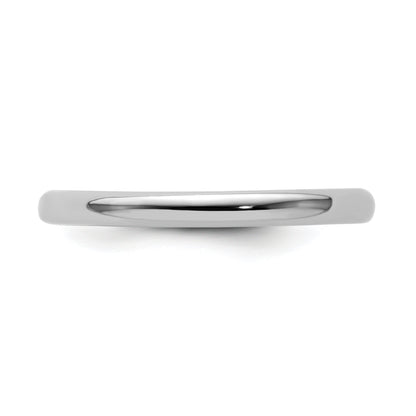 Sterlingsilber Stapelbar Expressions Rhodium Poliert Ring