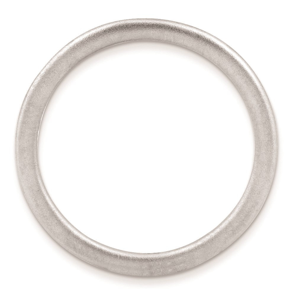 Sterlingsilber Stapelbar Expressions Rhodium Satiniert Ring