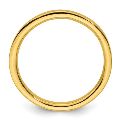 Sterlingsilber Stapelbar Expressions Vergoldet Poliert Ring