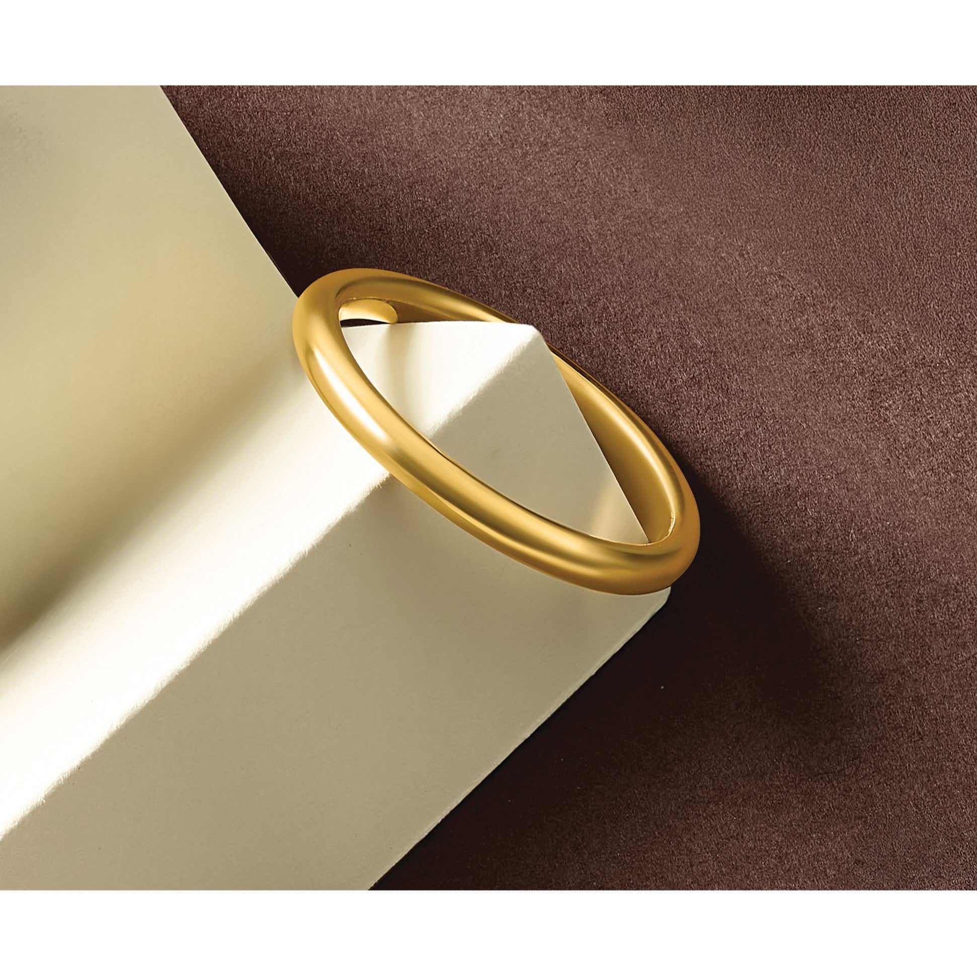 Sterlingsilber Stapelbar Expressions Vergoldet Poliert Ring