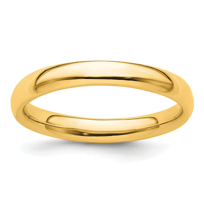 Sterlingsilber Stapelbar Expressions Vergoldet Poliert Ring