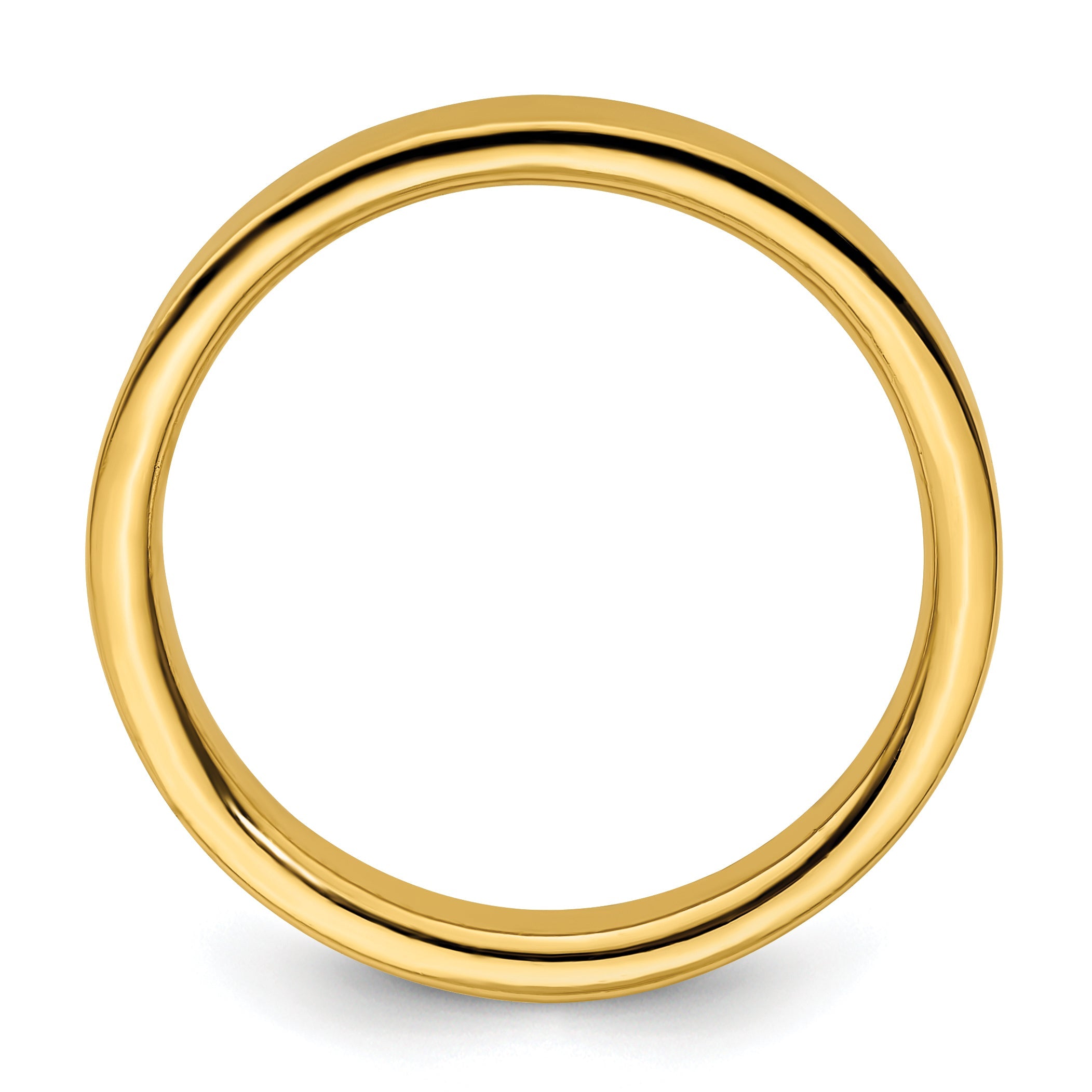 Sterlingsilber Stapelbar Expressions Vergoldet Ring