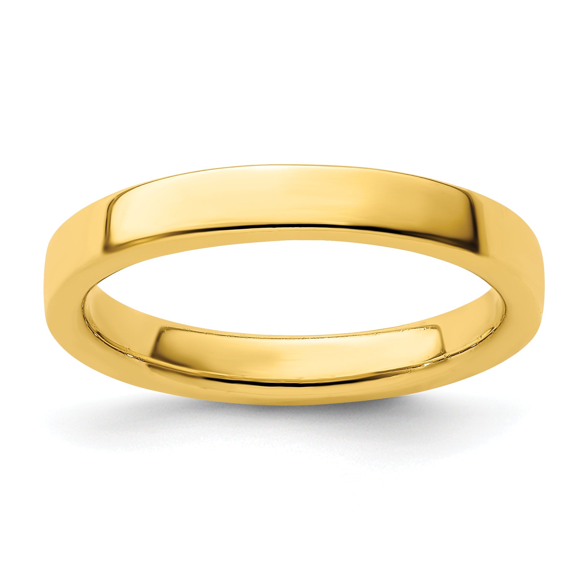 Sterlingsilber Stapelbar Expressions Vergoldet Ring