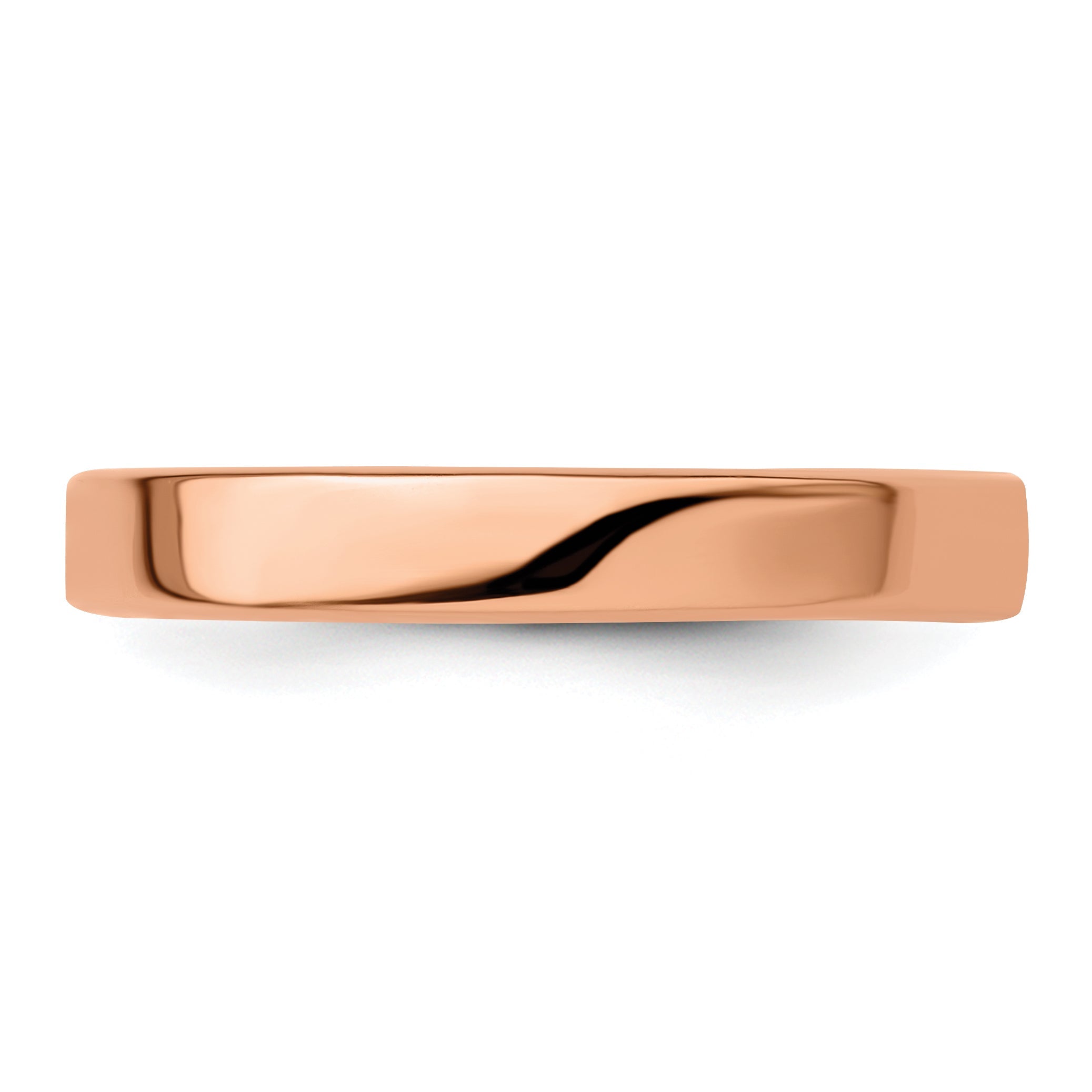 Sterlingsilber Stapelbar Expressions Rosa Beschichtet Ring