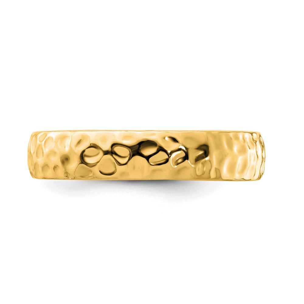 Sterlingsilber Stapelbar Expressions Vergoldet Ring