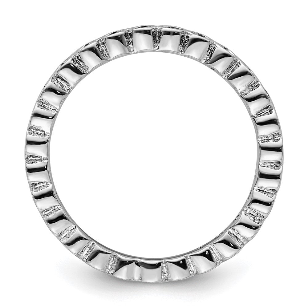 Sterlingsilber Stapelbar Expressions Citrin Ring