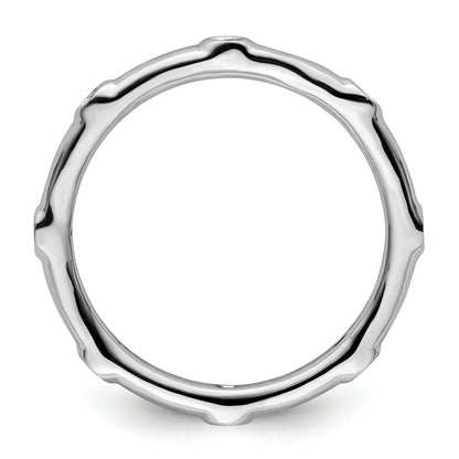 Sterlingsilber Stapelbar Expressions Peridot Ring