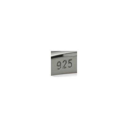 Sterlingsilber Stapelbar Expressions Dbl Rund Erzeugt Rubin Ring (size 8 Nur)