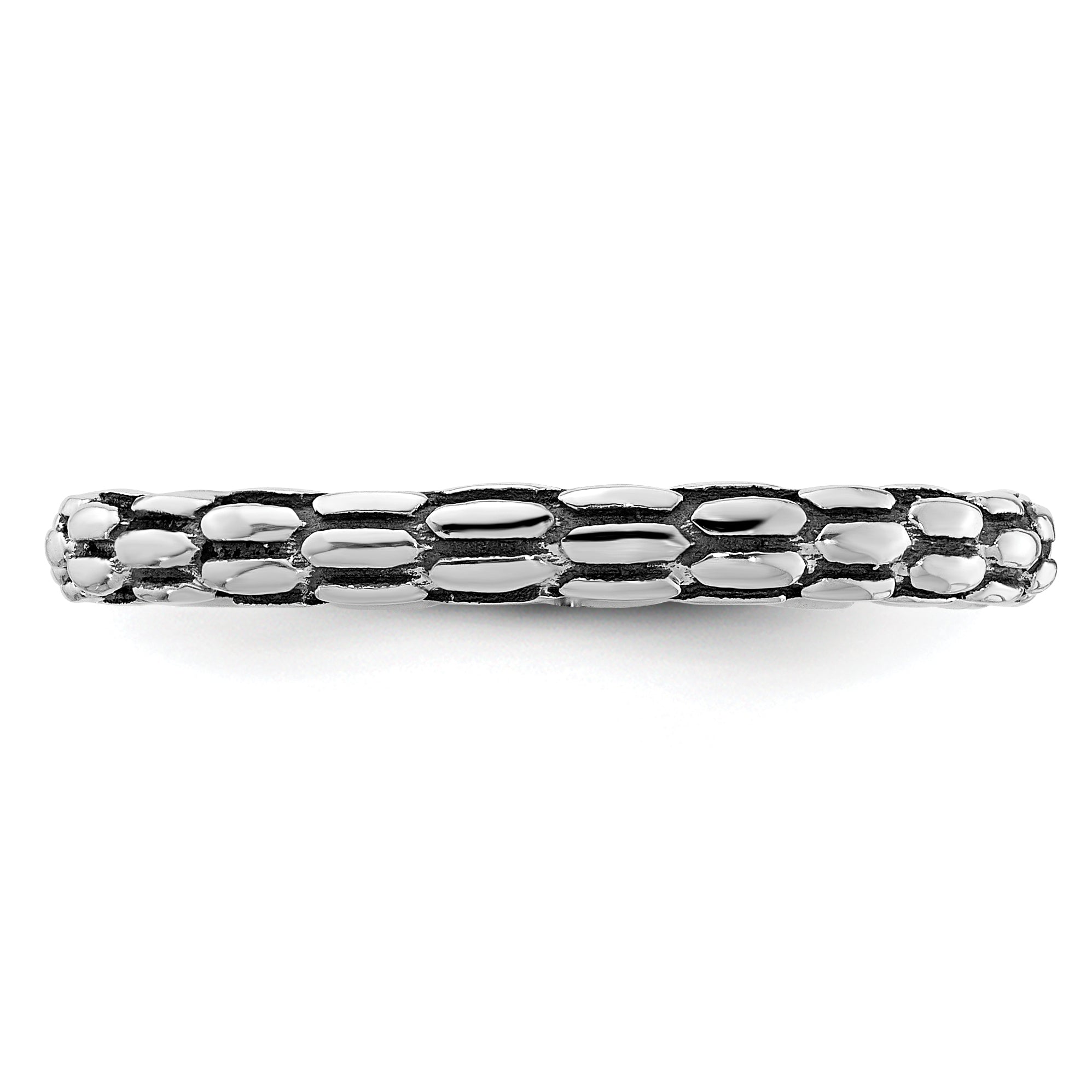 Sterlingsilber Stapelbar Expressions Antikisiert Ring
