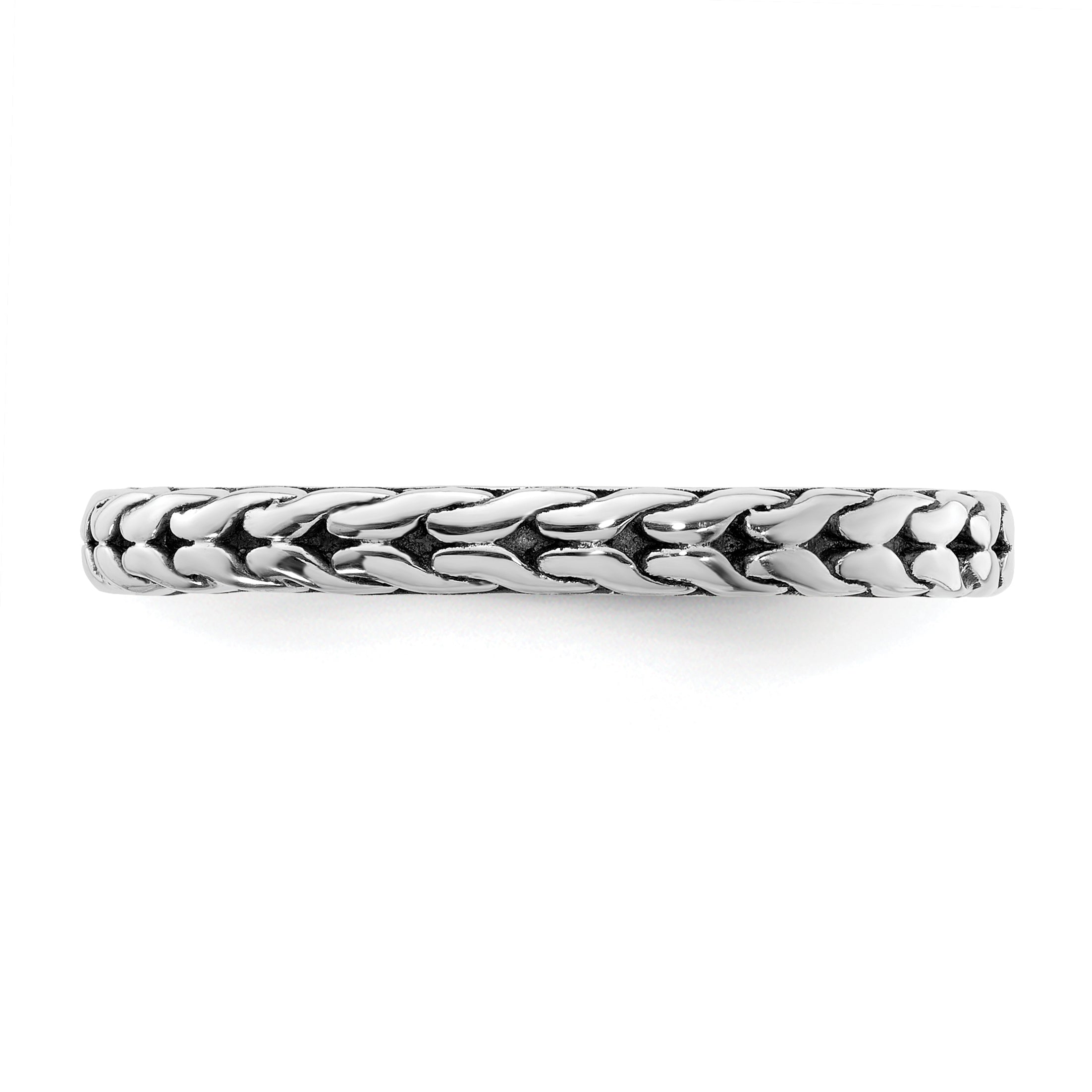 Sterlingsilber Stapelbar Expressions Antikisiert Ring
