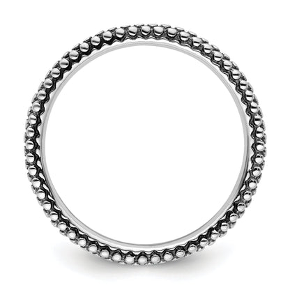 Sterlingsilber Stapelbar Expressions Antikisiert Ring