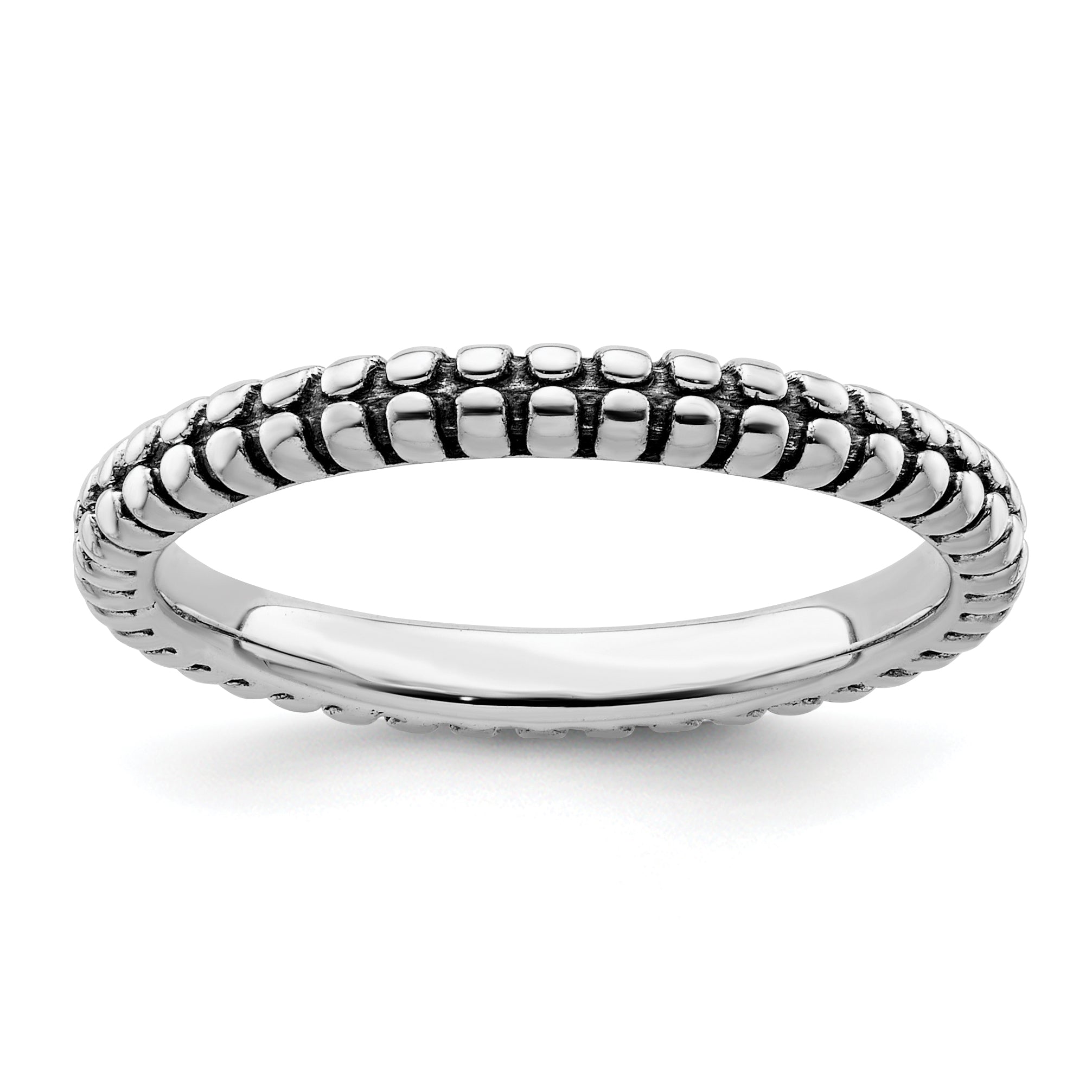 Sterlingsilber Stapelbar Expressions Antikisiert Ring