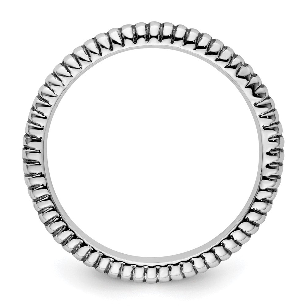 Sterlingsilber Stapelbar Expressions Antikisiert Ring