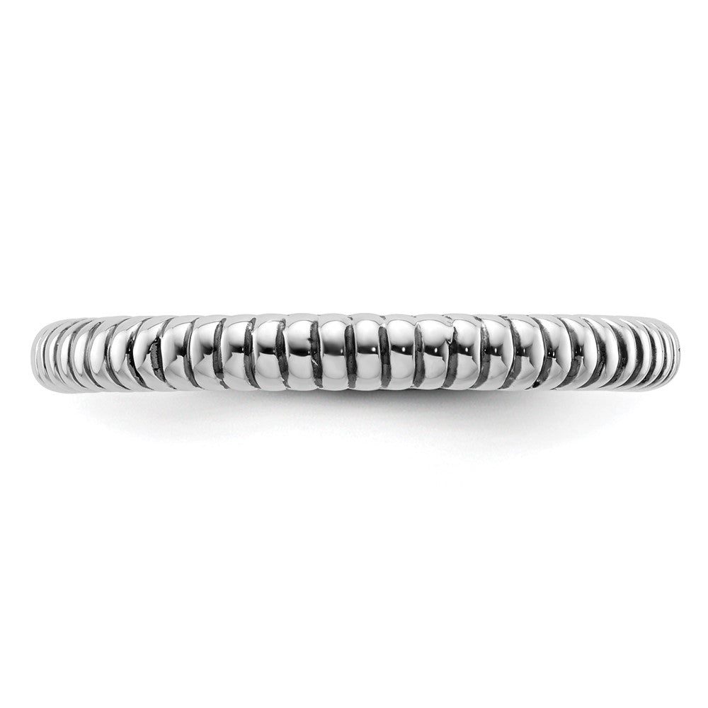 Sterlingsilber Stapelbar Expressions Antikisiert Ring