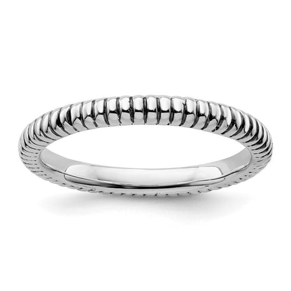 Sterlingsilber Stapelbar Expressions Antikisiert Ring