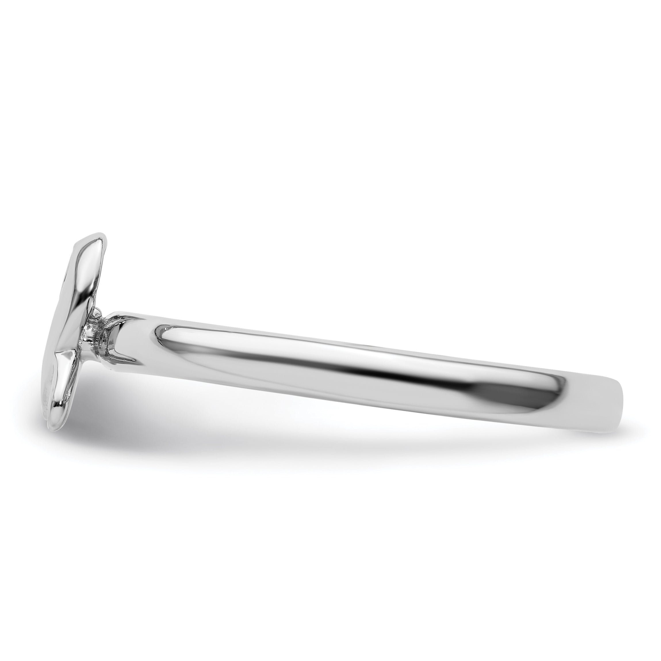 Sterlingsilber Stapelbar Expressions Bewusstsein Schleife Ring