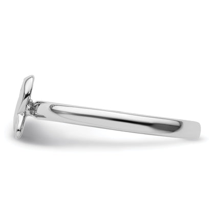Sterlingsilber Stapelbar Expressions Bewusstsein Schleife Ring