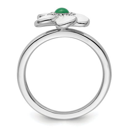 Sterlingsilber Stapelbar Expressions Hawthorn Ring