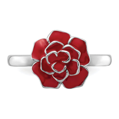 Sterlingsilber Stapelbar Expressions Rose Ring