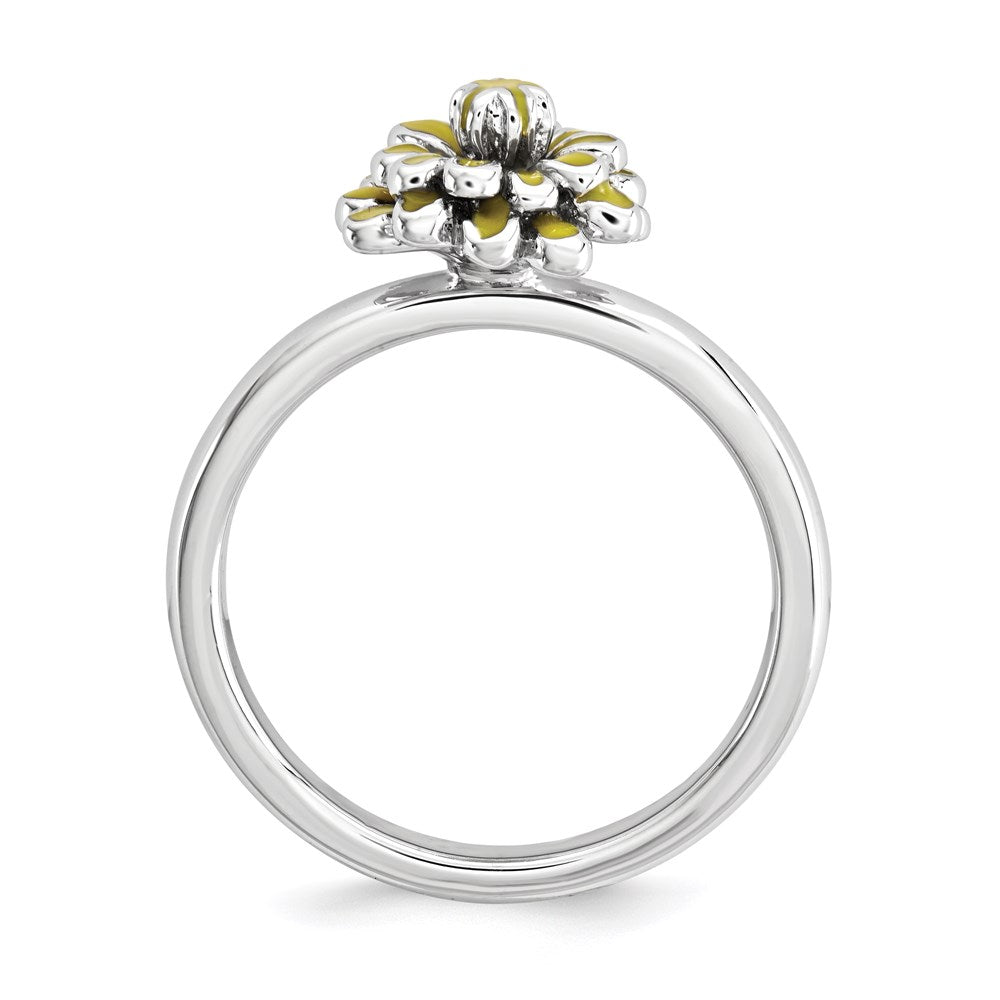 Sterlingsilber Stapelbar Expressions Calendula Ring