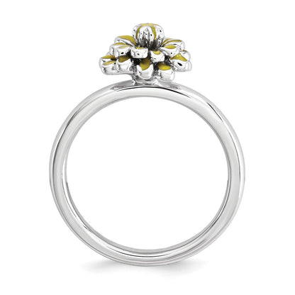 Sterlingsilber Stapelbar Expressions Calendula Ring